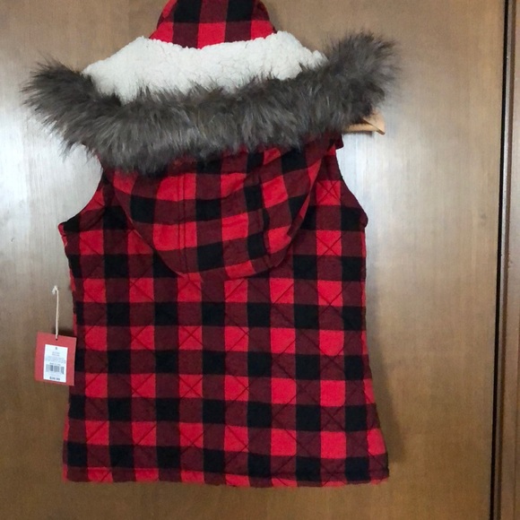 NWT Mossimo Flannel Vest size S/P - Picture 4 of 9